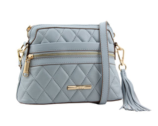 Cosmo Quilted Bag | Light Blue