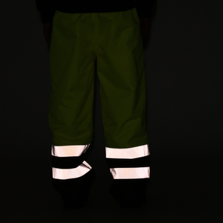 Men's Hi Vis X Pro Two Tone Insulated Overtrousers | Yellow Navy