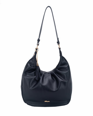 Oriole Large Soft Hobo Bag Black