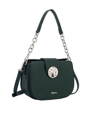 Heron Saddle Bag Green