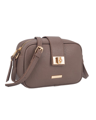 Palermo Crossbody Bag | Taupe