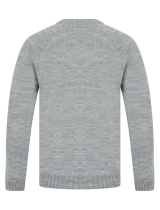 Sudeikis Crew Neck Light Silver Marl