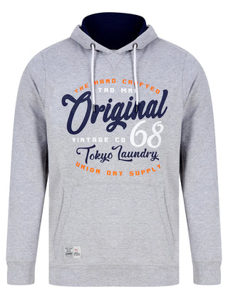 Triv Motif Hoodie Light Grey Marl