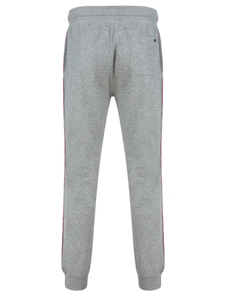 Taper Cuffed Tracksuit Pants Grey Marl