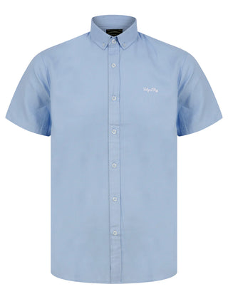 Tiberius Short Sleeve Shirt Light Blue