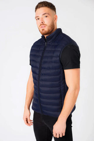 Yellin Quilted Bodywarmer Navy