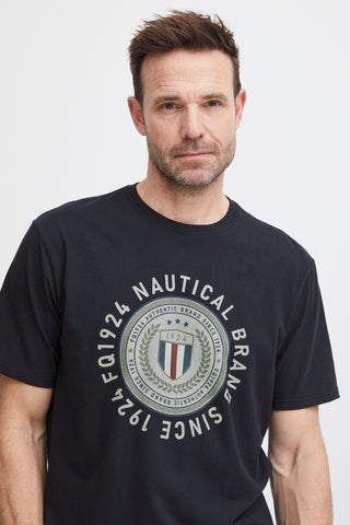 FQ1924 Tom Short Sleeve Logo Tee Navy