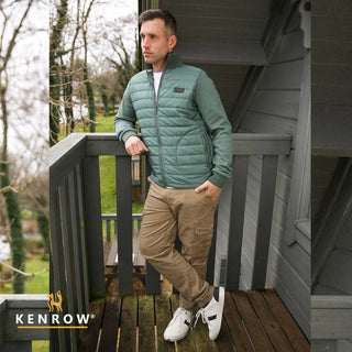 Kenrow Keefe Zip Through Green