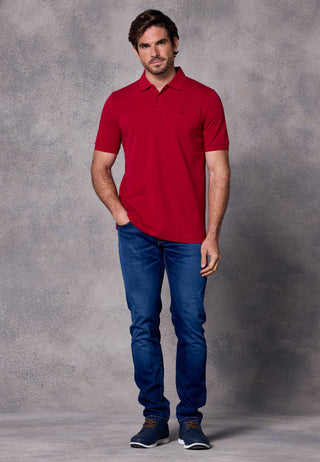 Rivet & Denim Mountain Polo | Red