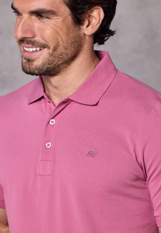 Rivet & Denim Mountain Polo | Rose