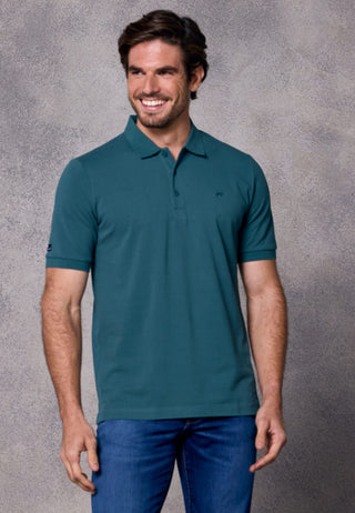 Rivet & Denim Mountain Polo | Aqua