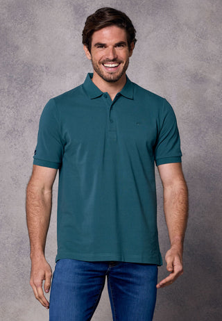 Rivet & Denim Mountain Polo | Aqua