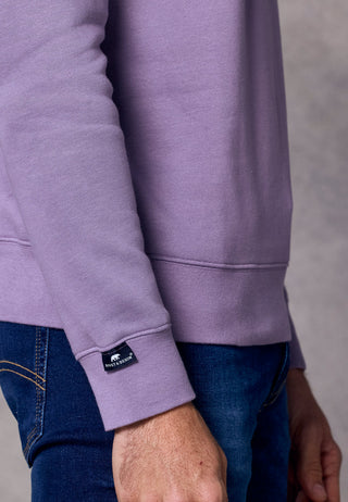 Rivet & Denim 1/4 Zip Flux Knit | Lilac