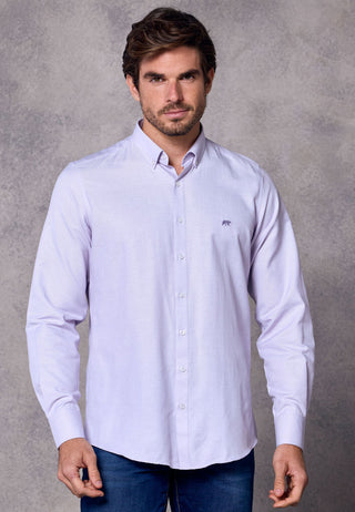 Rivet & Denim Oxford Shirt | Lilac