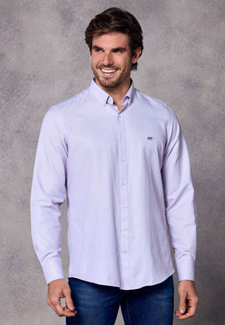 Rivet & Denim Oxford Shirt | Lilac