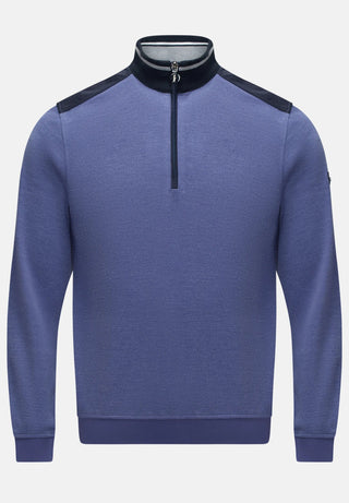 Vega 1/4 Zip Blue