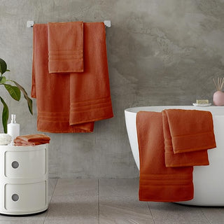 Zero Twist Cotton Towel | Terracotta