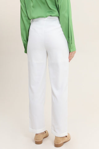 Clarissa Trousers Ivory