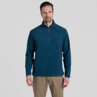 Men's Corey II Half Zip Fleece Tourmaline Blue