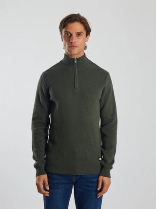 Colter Half Zip Work Wear Green