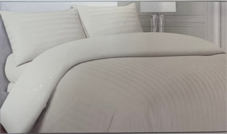 Stripe Duvet Cover Cream