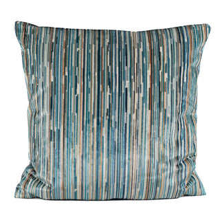 Cut Velvet Cushion Cover | Teal