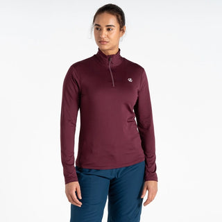 Women's Lowline II Half Zip Lightweight Core Stretch Midlayer Fig