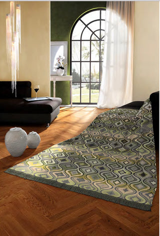 Cotton Home Throw Orient Green