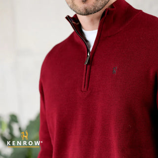 Kenrow Gerry Half Zip Ruby