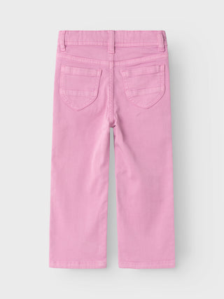 Polly Wide Leg Jean Fuchsia Pink