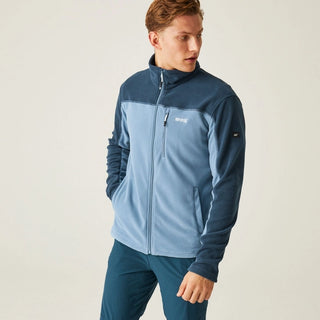 Men's Fellard Lightweight Full Zip Fleece | Coronet Blue Moonlight Denim