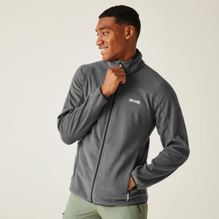 Men's Hadfield Full Zip Fleece Seal Grey