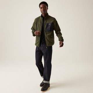 Men's Frankie Full Zip Fleece Dark Khaki