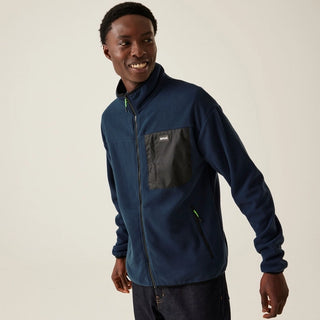 Men's Frankie Full Zip Fleece Navy