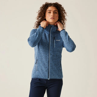 Women's Newhill Hooded Fleece Coronet Blue Clear Sky