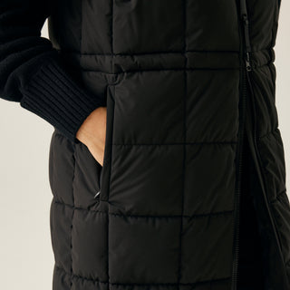 Women's Leandra Longline Bodywarmer Black