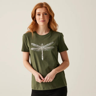 Women's Filandra VX T-Shirt Dark Khaki