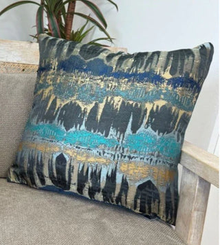 Inca Cushion Cover| Teal