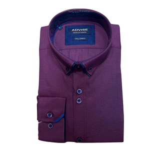 Advise DC LSleeve Shirt Grape