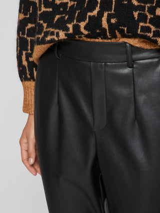 Dagmar Varone High Waist Trousers | Black