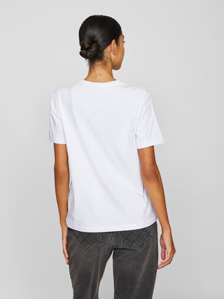 Nora Short Sleeve Tee | White