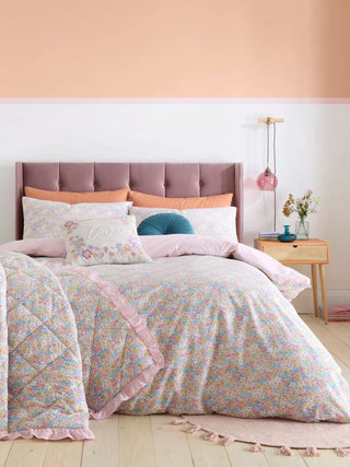 Darcy Floral Duvet Cover Set | Pink