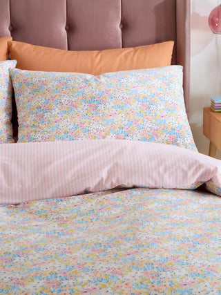 Darcy Floral Duvet Cover Set | Pink