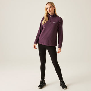 Women's Sweethart Lightweight Half-Zip Fleece Deep Plum