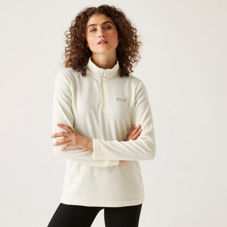 Women's Sweethart Lightweight Half-Zip Fleece Polar White Parchment