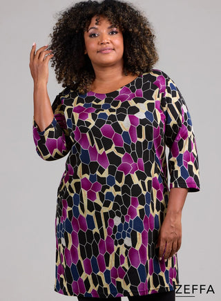 Edith Tunic Magenta