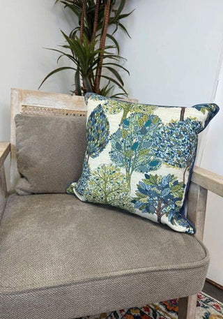 Arbre Tree Cushion | Teal