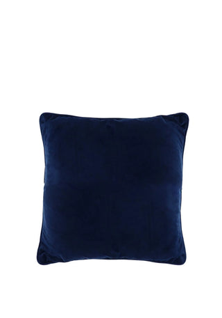 Velvet Piped Cushion Cover | Royal