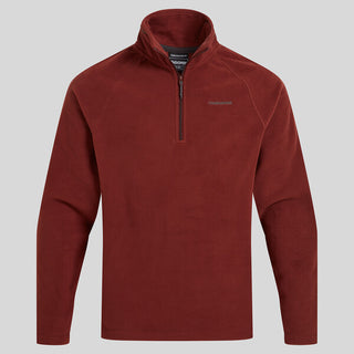 Men's Corey Half Zip Fleece Axinite Red